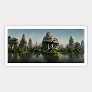 Massive Temple in India Sticker